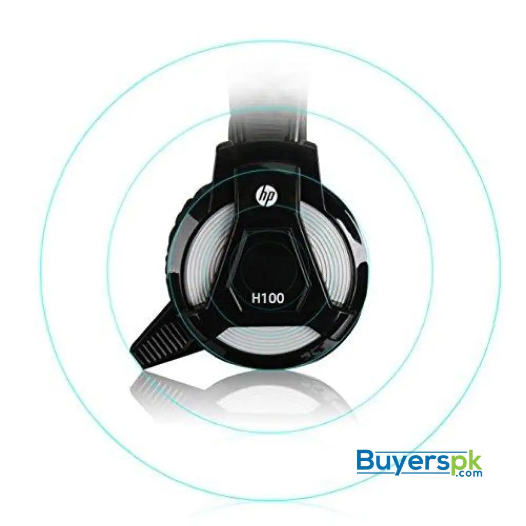HP H100 Gaming Headset with Mic (Black) - Headset HP H100 Gaming Headset with Mic (Black) - Headset